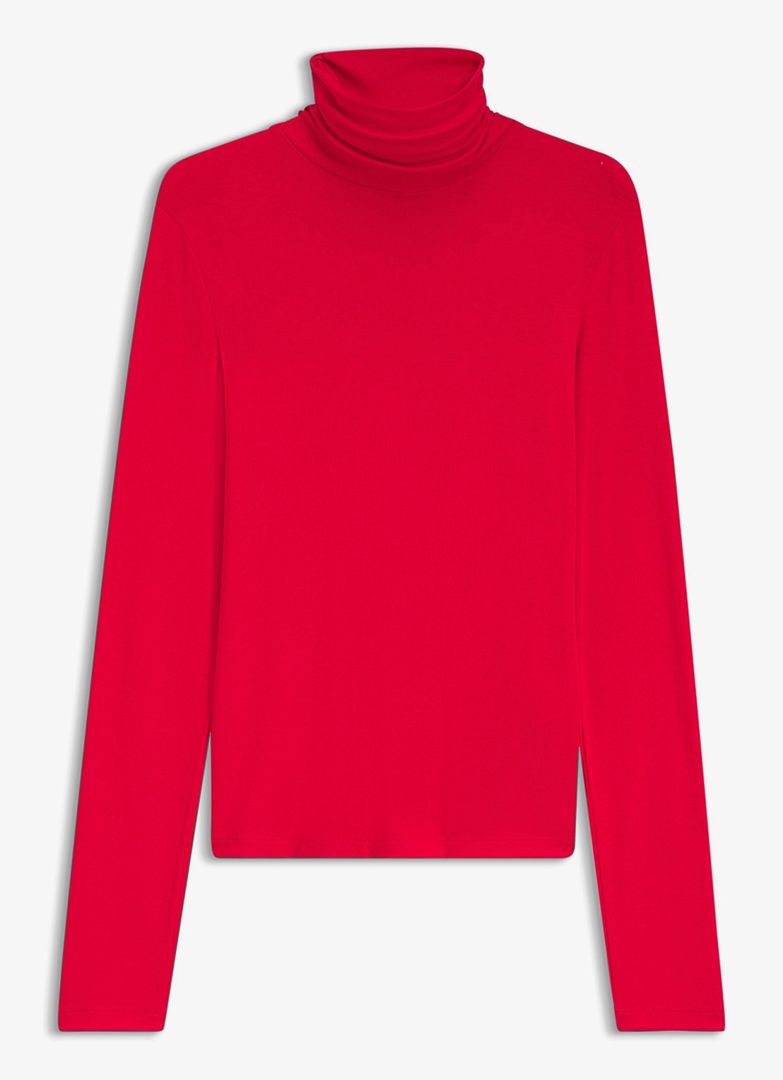 BOSS C_Eliana fijngebreide trui  met col - voorkant bright red-627