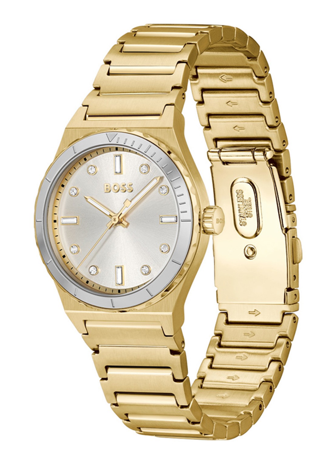 BOSS Candor Sport horloge HB1502789  - detail 3 goud