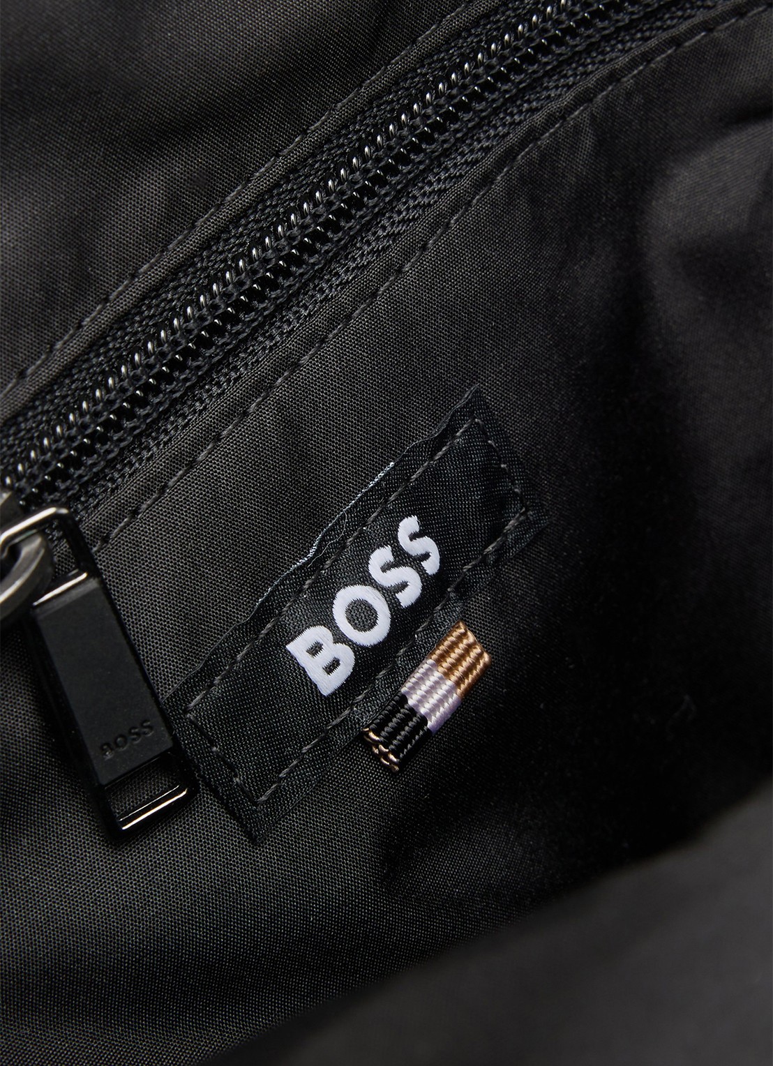 BOSS Catch 3.0 crossbodytas met logo  - detail 4 zwart
