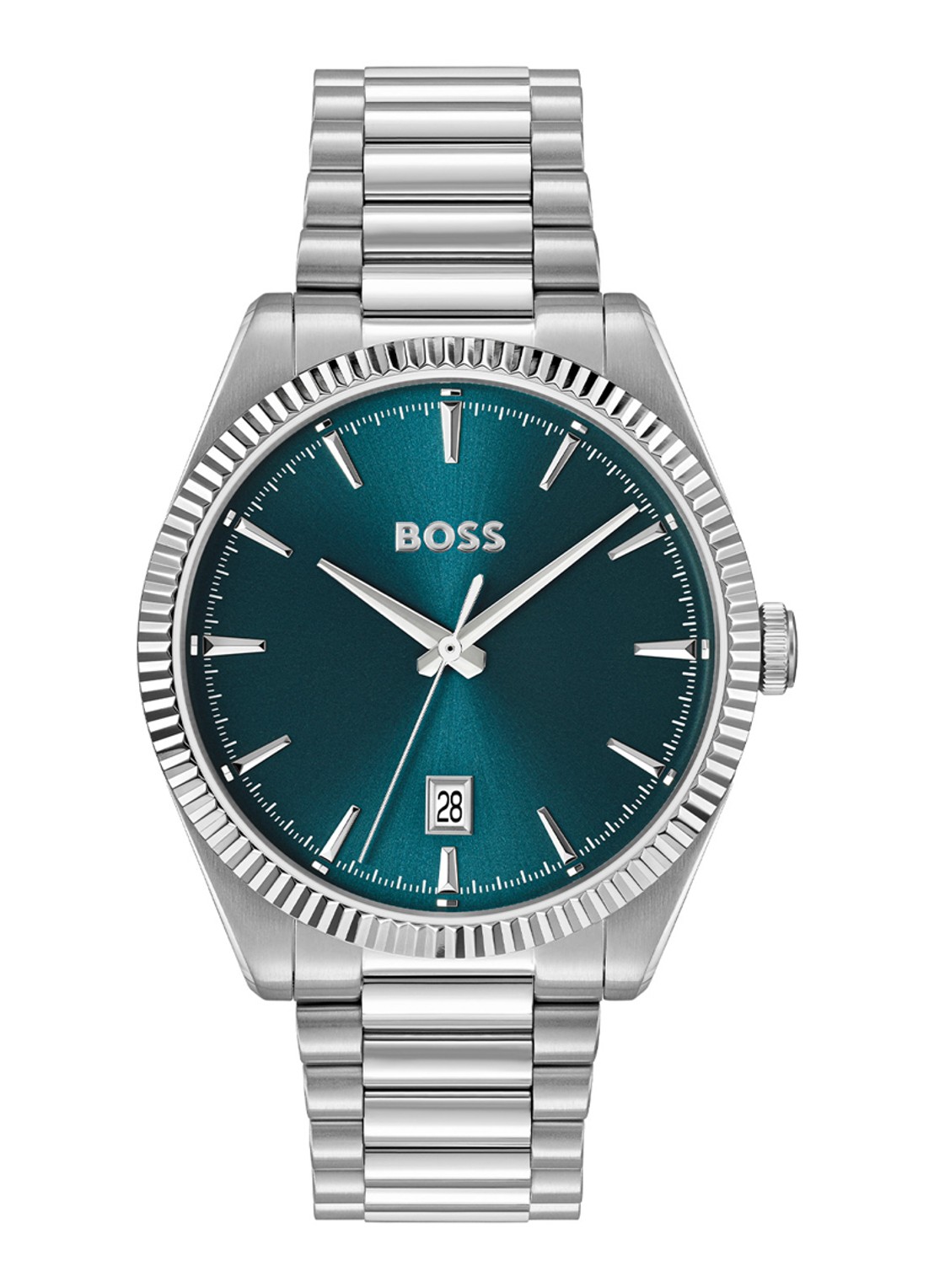 BOSS Cheswick horloge HB1514309 - voorkant zilver