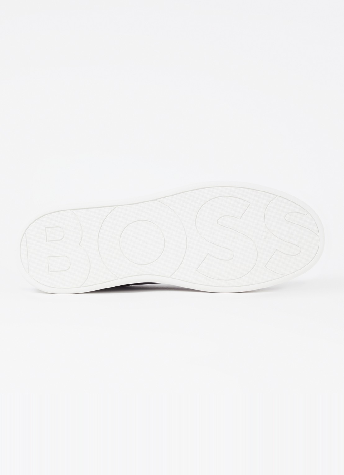 BOSS Clint sneaker van leer met logo - detail 5 zwart