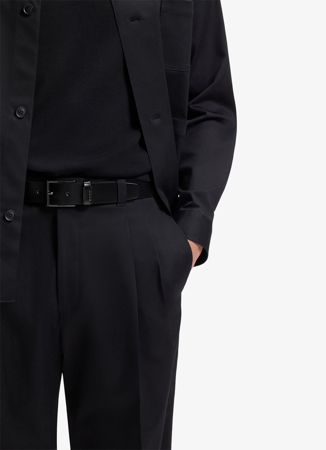 BOSS Cole-Ant_Sz35 10249589 01  001 - detail 5 zwart