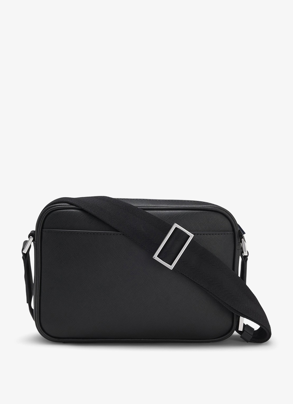 BOSS Crossbodytas met logo - voorkant 3 zwart