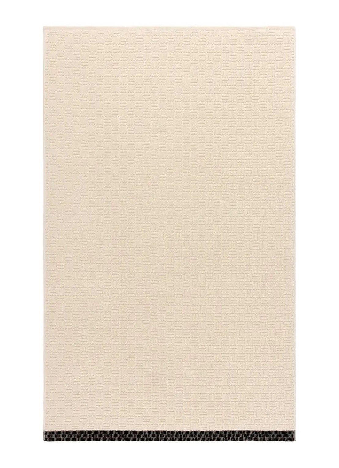 BOSS Dedale badlaken 90 x 150 cm - voorkant 2 beige