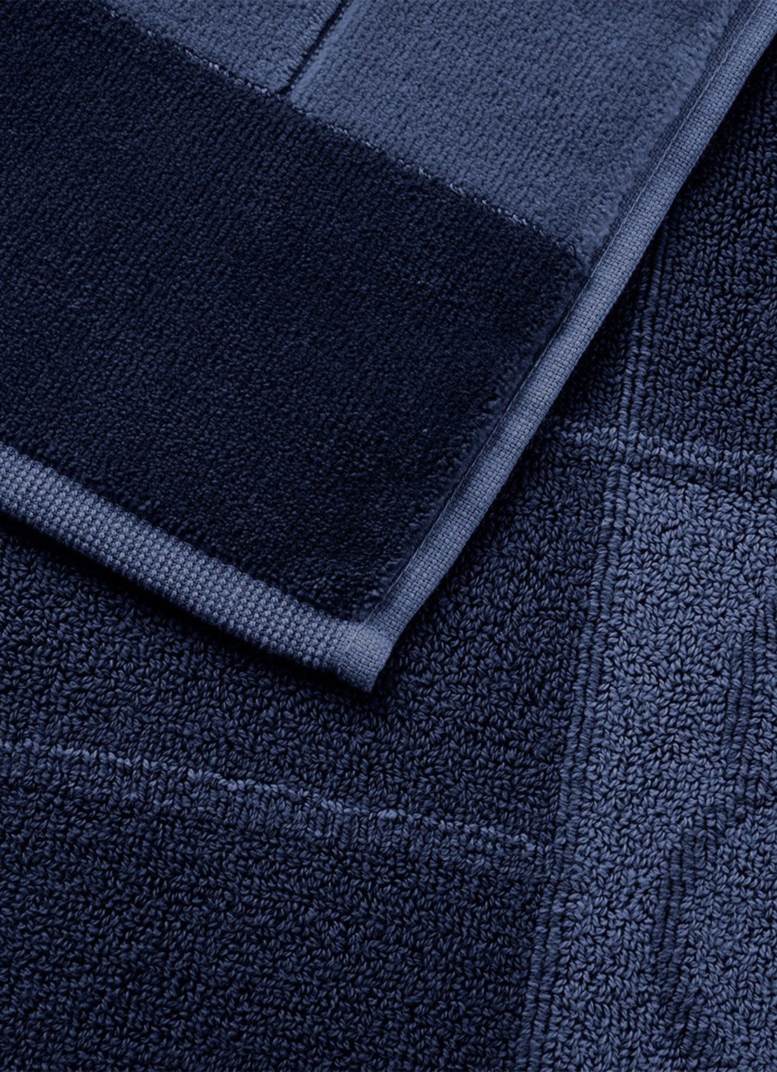 BOSS Double B badmat - 550 gr/m² - 50 x 70 cm - detail 2 blauw