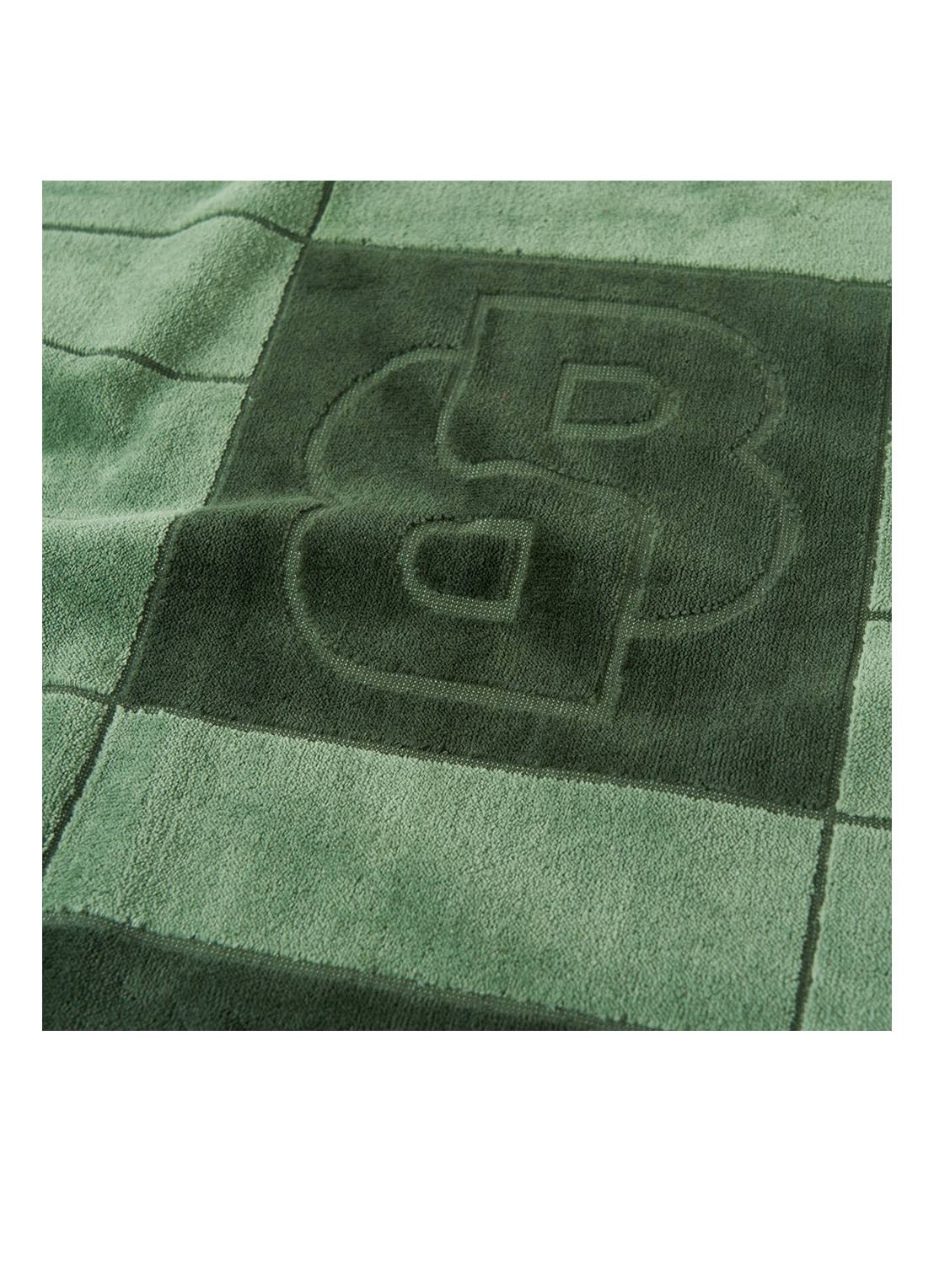 BOSS Double badhanddoek - 50 x 100 cm - detail 3 groen