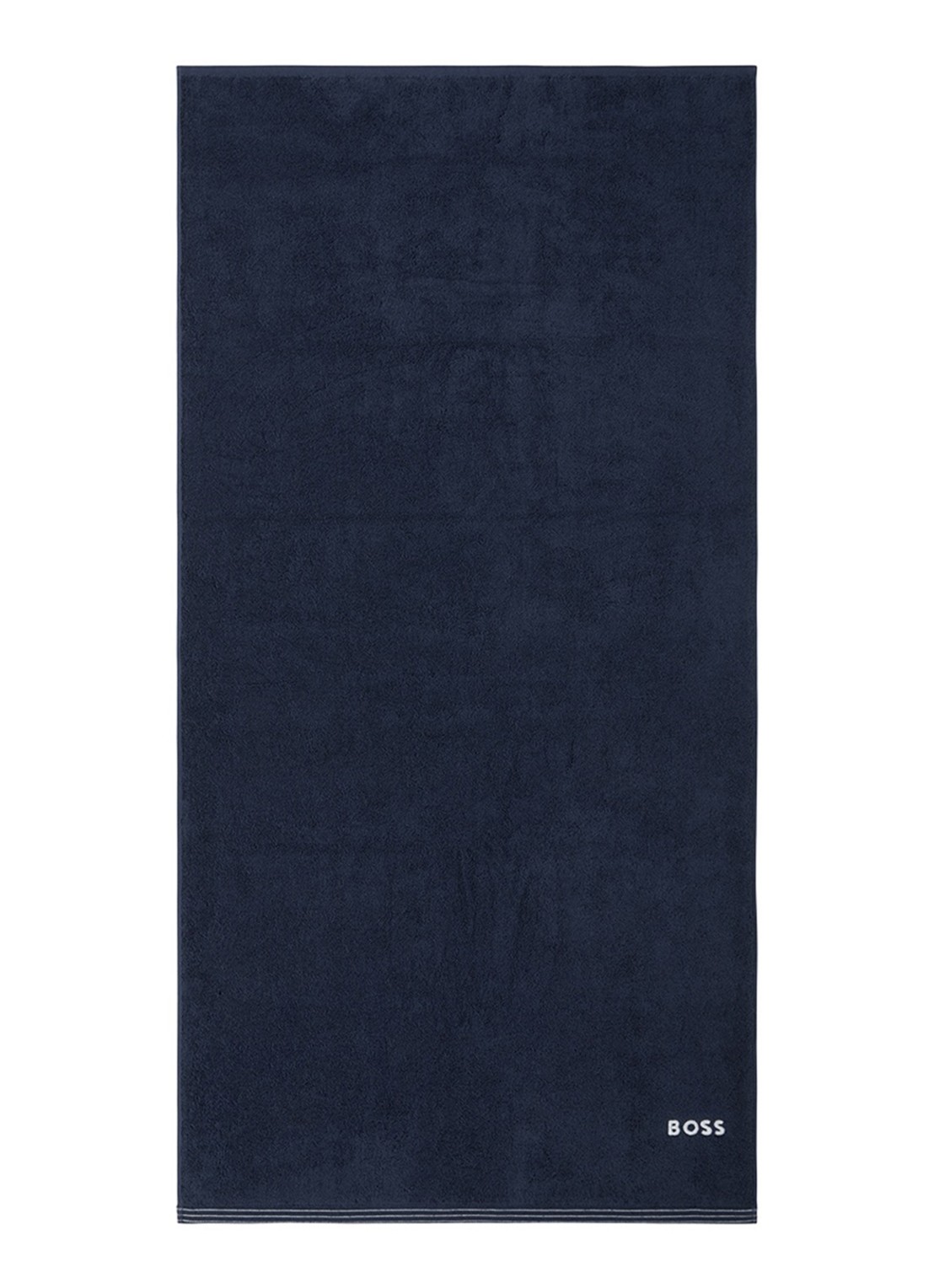 BOSS Edge badhanddoek - 70 x 140 cm - voorkant 2 donkerblauw