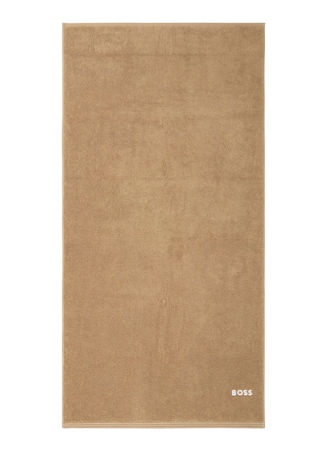 BOSS Edge badhanddoek - 70 x 140 cm - voorkant 2 bruin