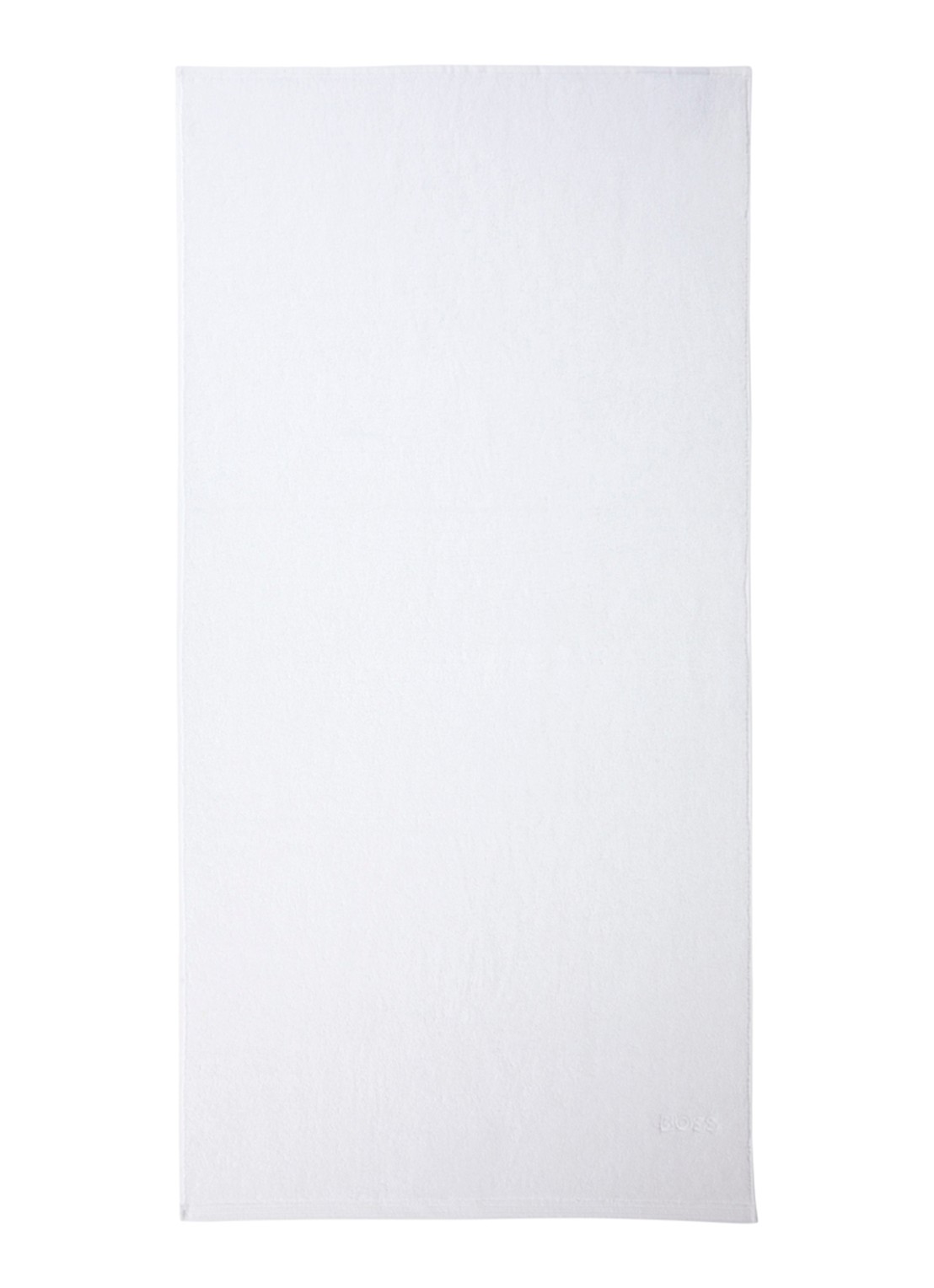 BOSS Edge badhanddoek - 70 x 140 cm - voorkant 2 wit