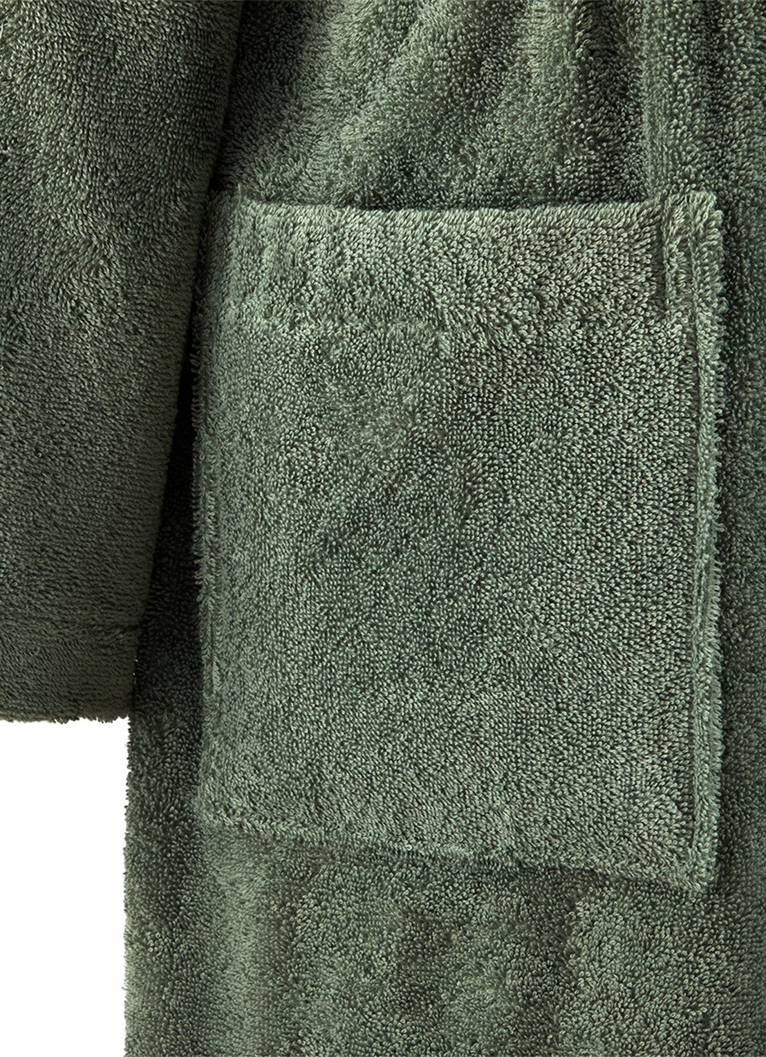 BOSS Edge badjas met logoborduring - detail 3 rood
