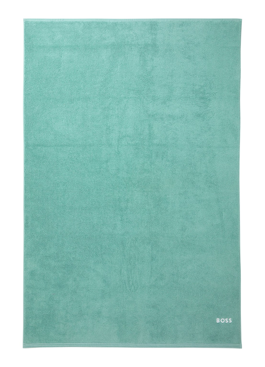 BOSS Edge badlaken - 100 x 150 cm - voorkant zeegroen