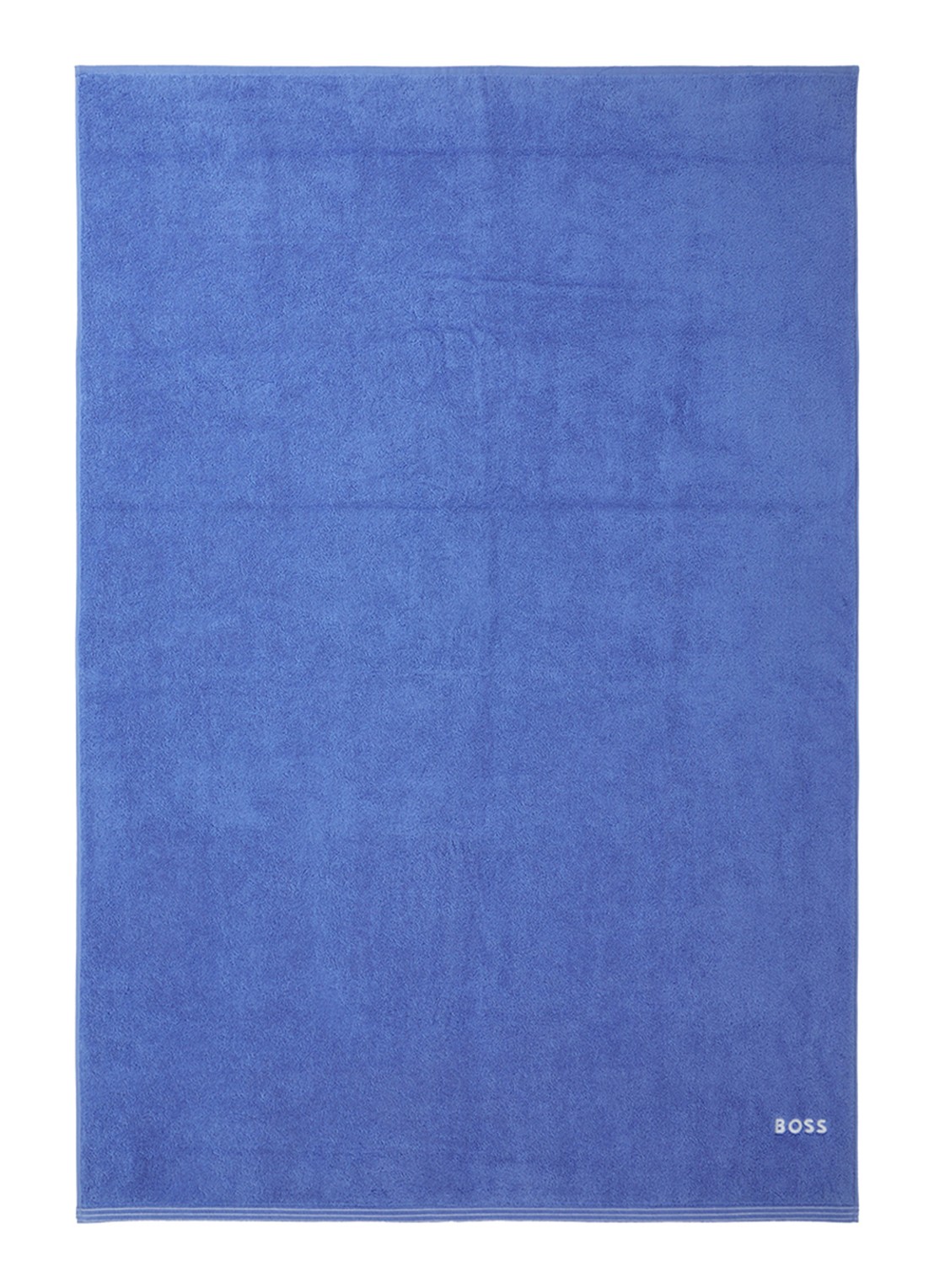 BOSS Edge badlaken - 100 x 150 cm - voorkant 2 blauw