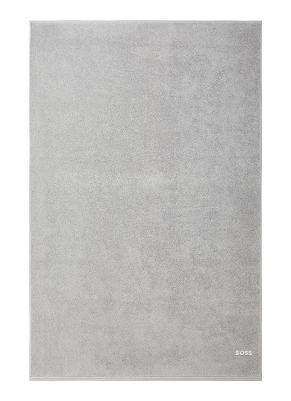 BOSS Edge badlaken - 100 x 150 cm - voorkant 2 grijs