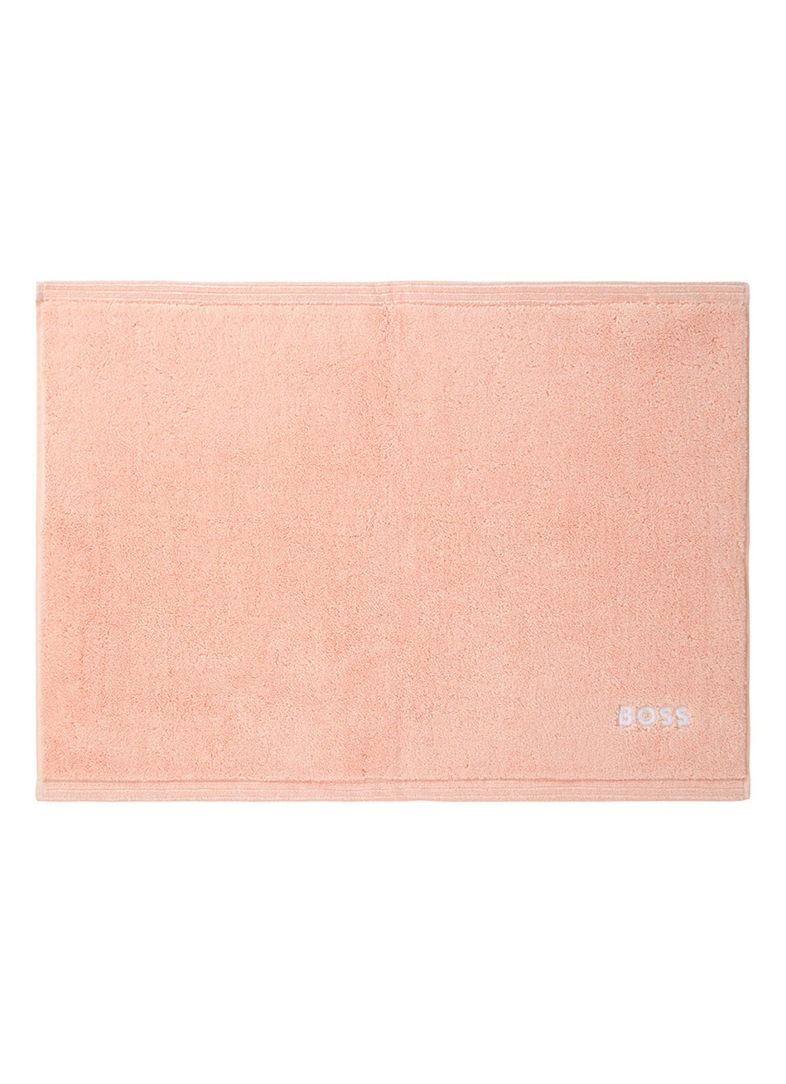 BOSS Edge badmat 50 x 70 cm - voorkant perzikroze