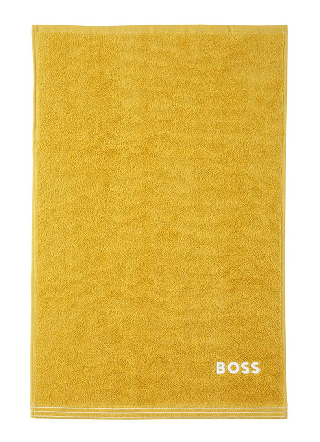 BOSS Edge gastendoek - 40 x 60 cm - voorkant 2 geel