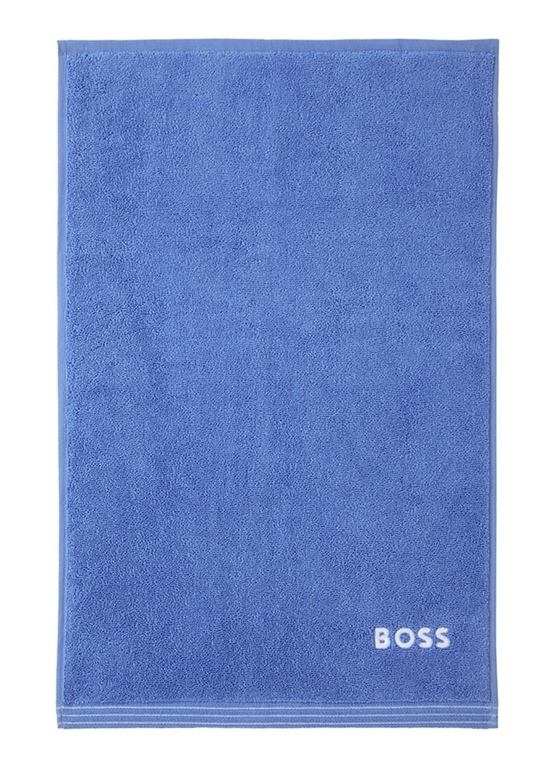 BOSS Edge gastendoek - 40 x 60 cm - voorkant 2 blauw