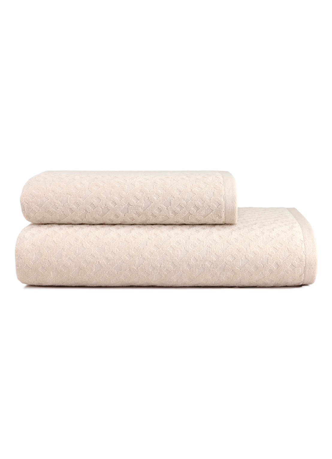 BOSS Frontrow badlaken - 90 x 150 cm - detail 3 creme