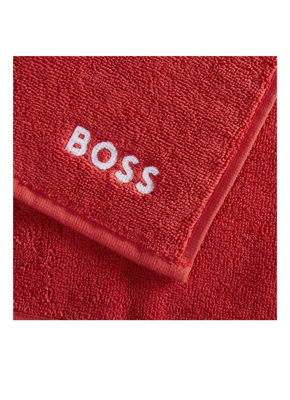 BOSS Gastendoek - 600 gr/m2 - 30 x 30 cm - detail rood