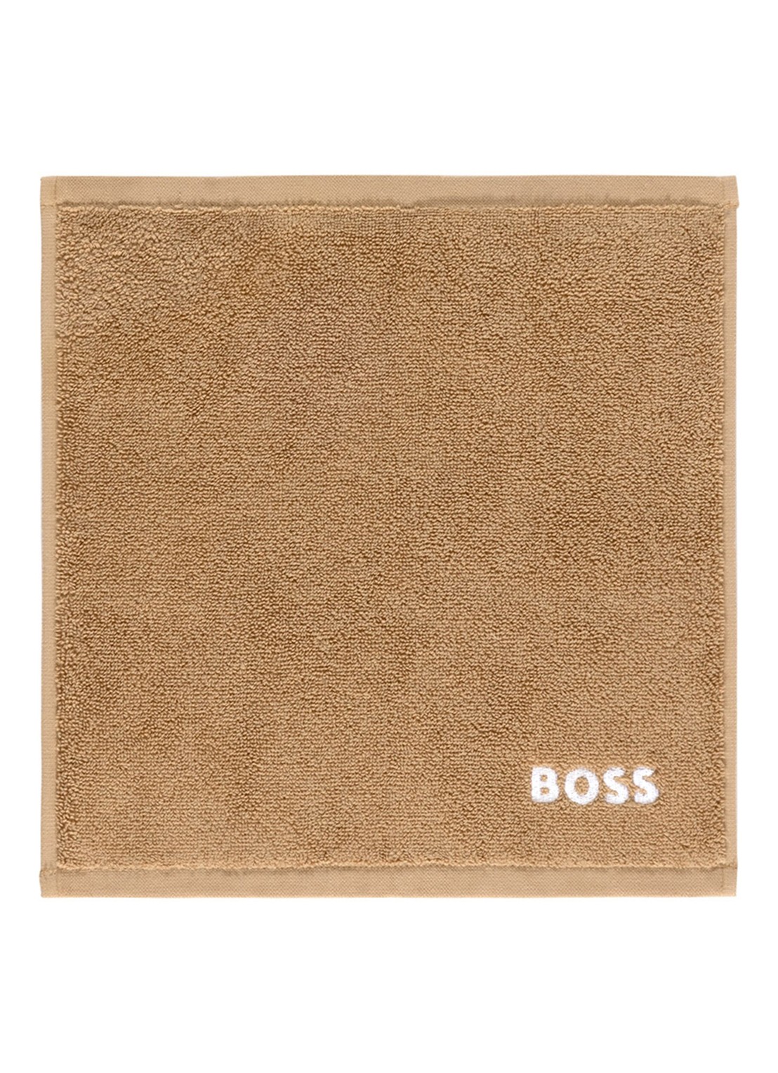 BOSS Gastendoek - 600 gr/m2 - 30 x 30 cm - voorkant bruin