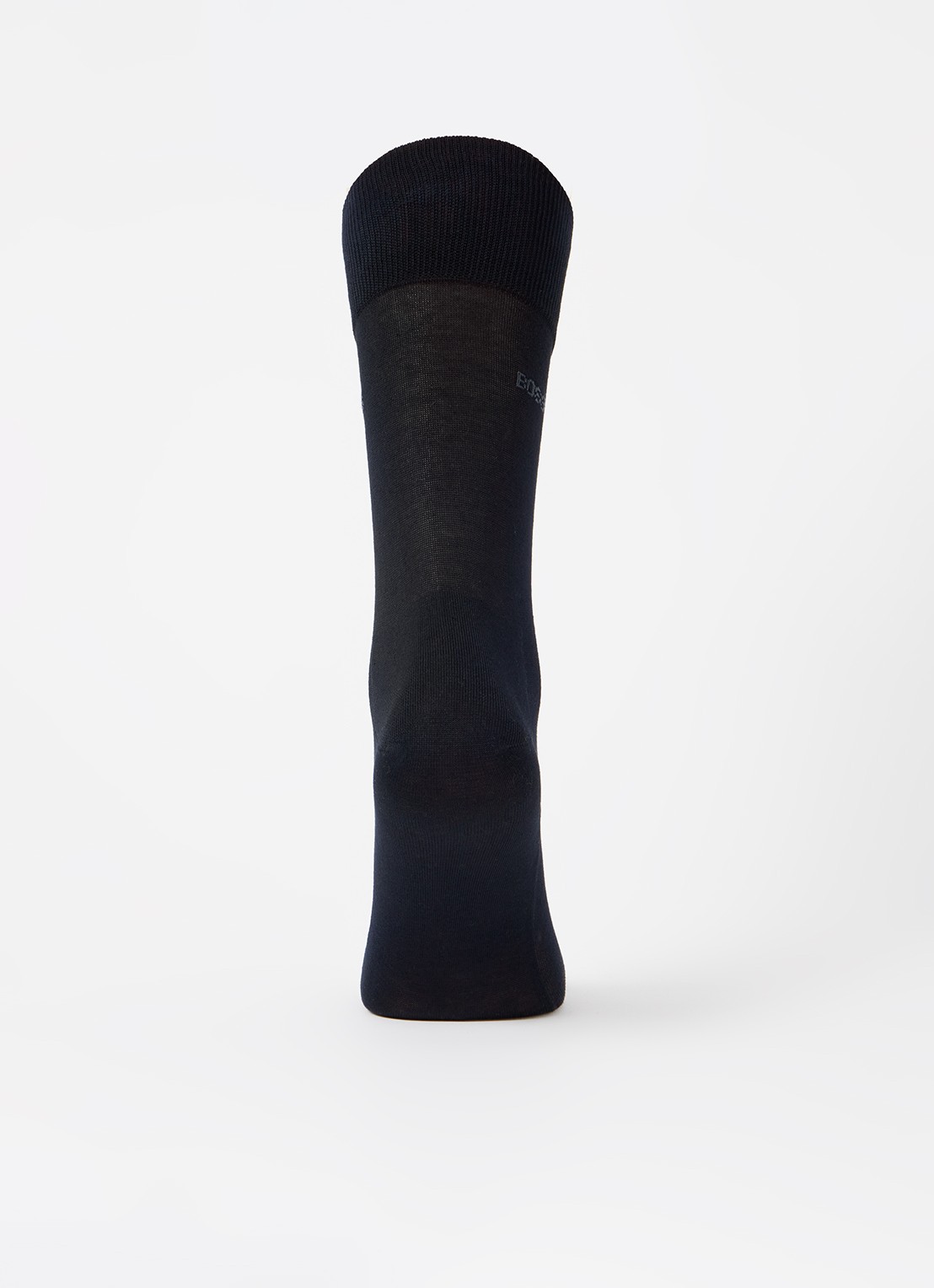 BOSS George sokken met logo - voorkant 2 donkerblauw