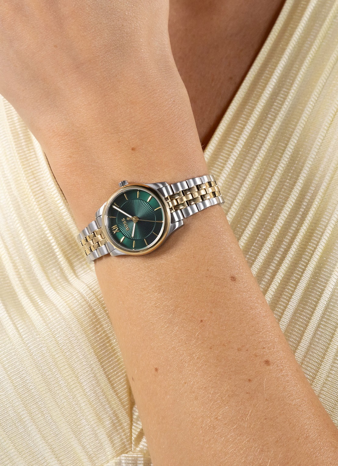 BOSS Graceful Mina horloge HB1502841  - voorkant 4 zilver