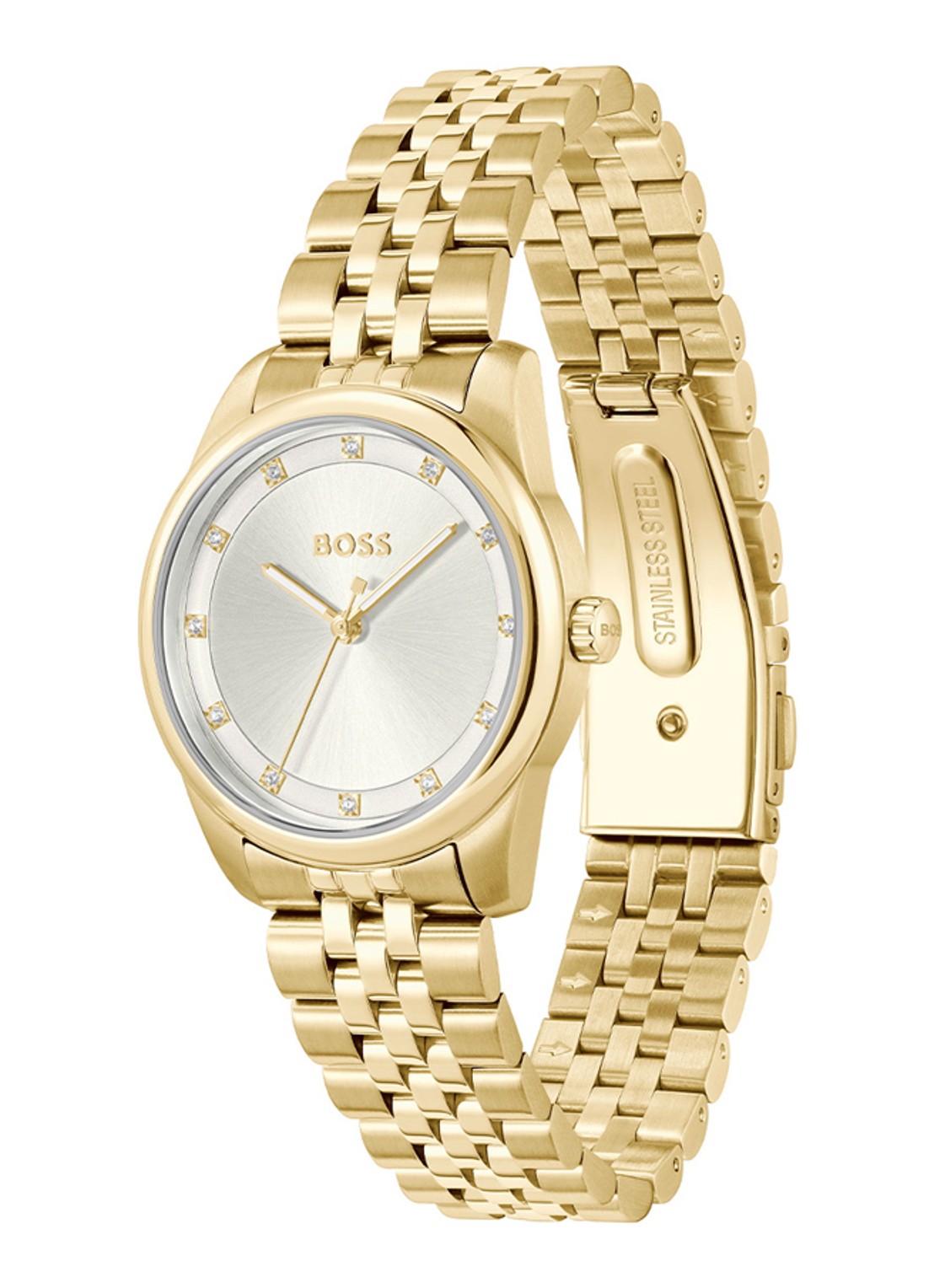 BOSS Graceful Precious horloge HB1502810 - detail 3 goud