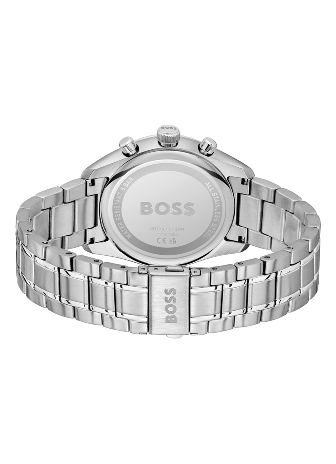 BOSS Grand Prix 44 horloge HB1514266 - detail 4 zilver