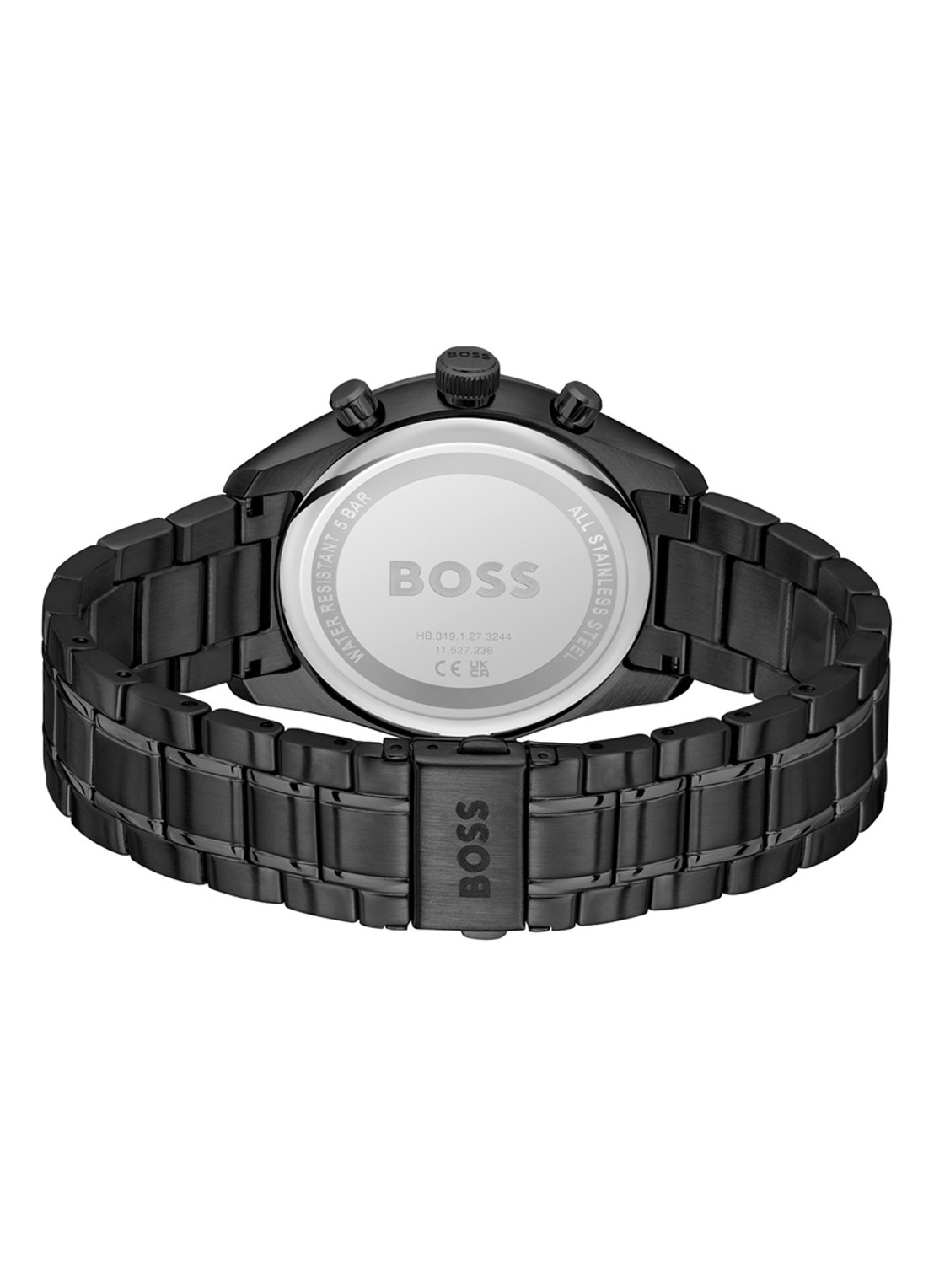 BOSS Grand Prix 44 horloge HB1514298  - detail 2 zwart