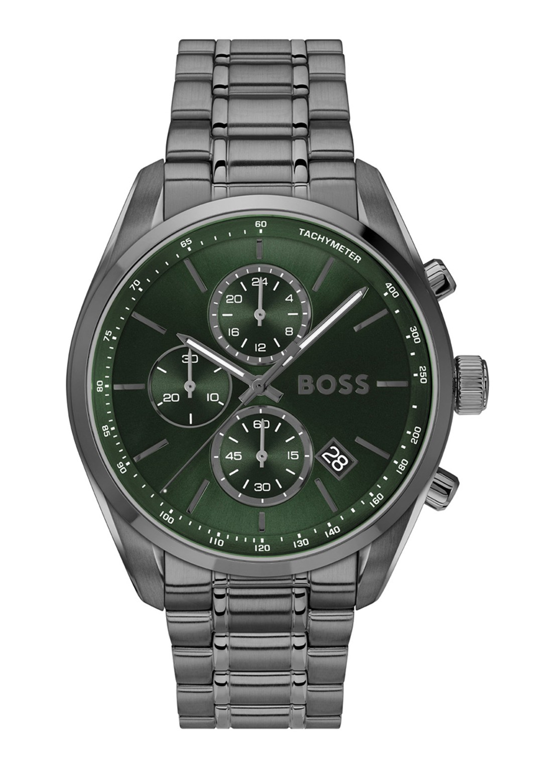 BOSS Grand Prix HB1514228  - voorkant 3 antraciet