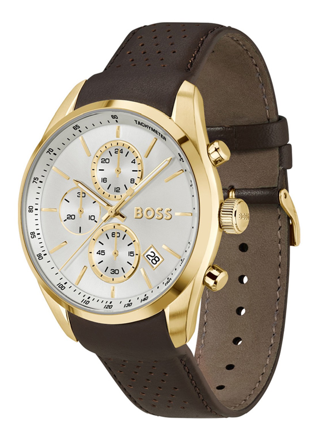 BOSS Grand Prix horloge HB1514225  - detail goud