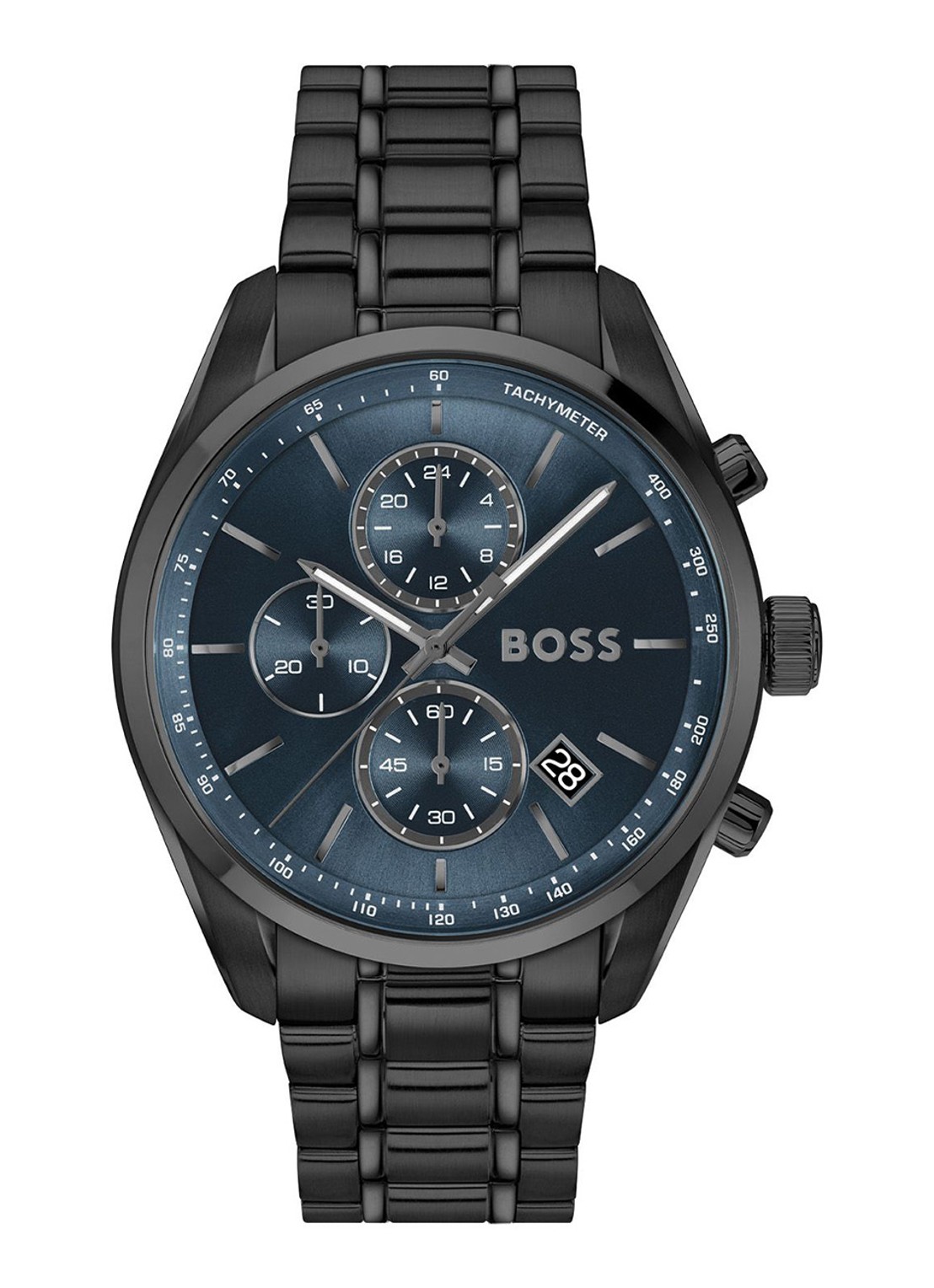 BOSS Grand Prix horloge HB1514314  - voorkant zwart