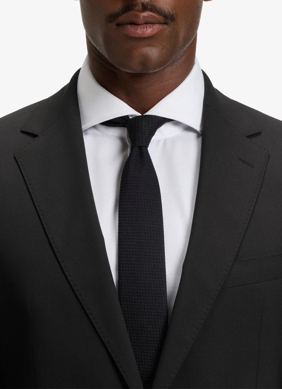 BOSS H-Jeckson regular fit 2-delig pak in scheerwolblend - detail 3 zwart