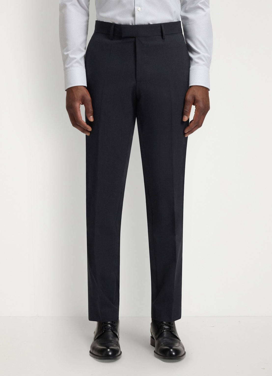 BOSS H-Jeckson regular fit 2-delig pak in scheerwolblend - detail 4 donkergrijs