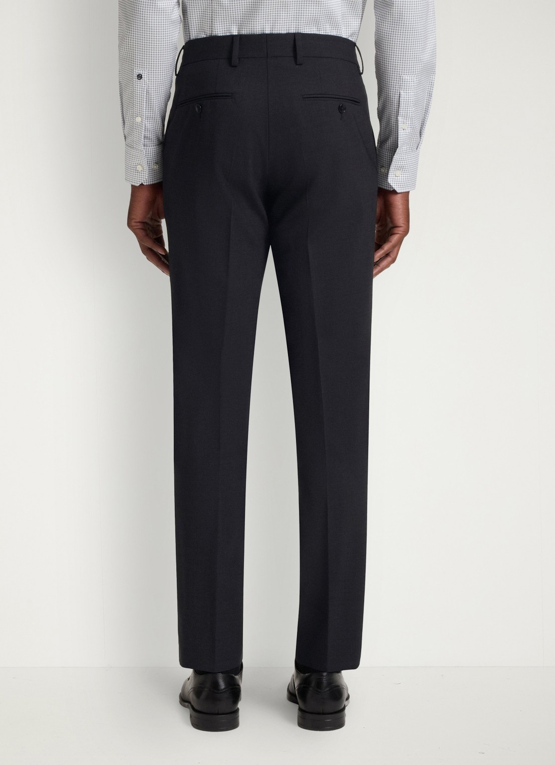 BOSS H-Jeckson regular fit 2-delig pak in scheerwolblend - detail 5 donkergrijs