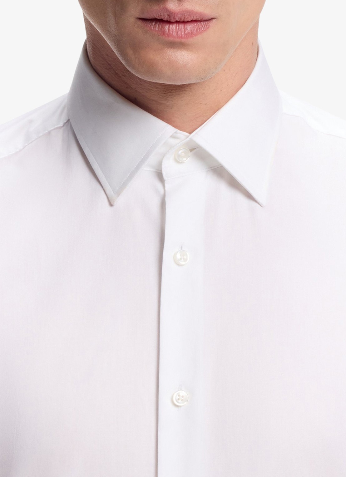 BOSS H-Joe-Kent regular fit overhemd - detail 6 wit