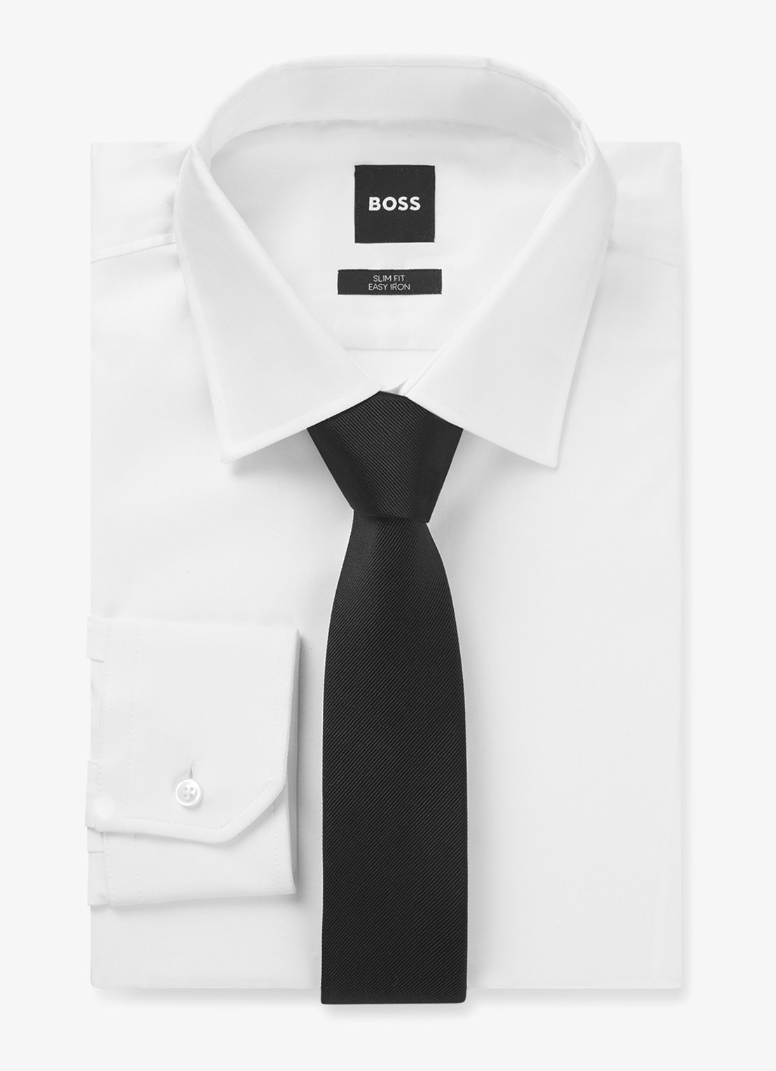 BOSS H-TIE 6 CM 10208814 01  001 - detail 2 zwart