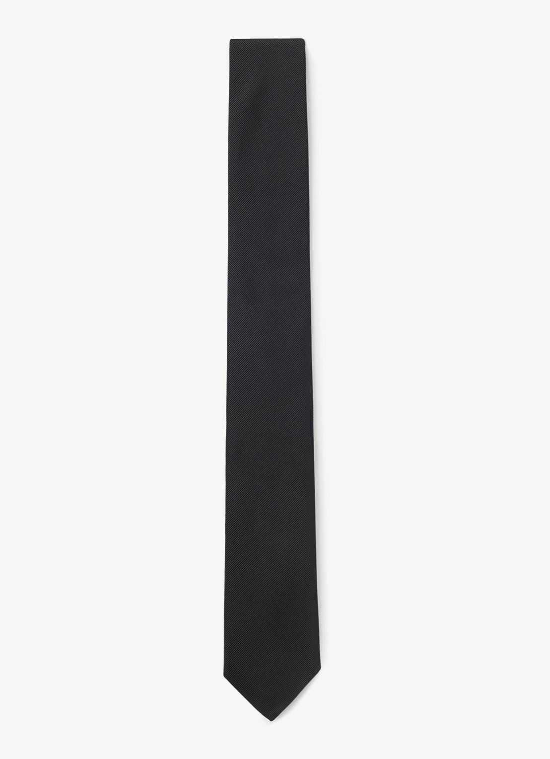 BOSS H-TIE 6 CM 10208814 01  001 - voorkant zwart