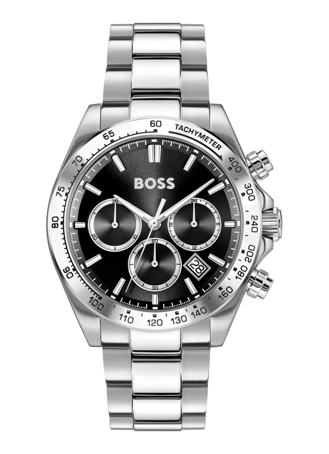 BOSS Hero 2.0 horloge HB1514267  - voorkant 3 zilver