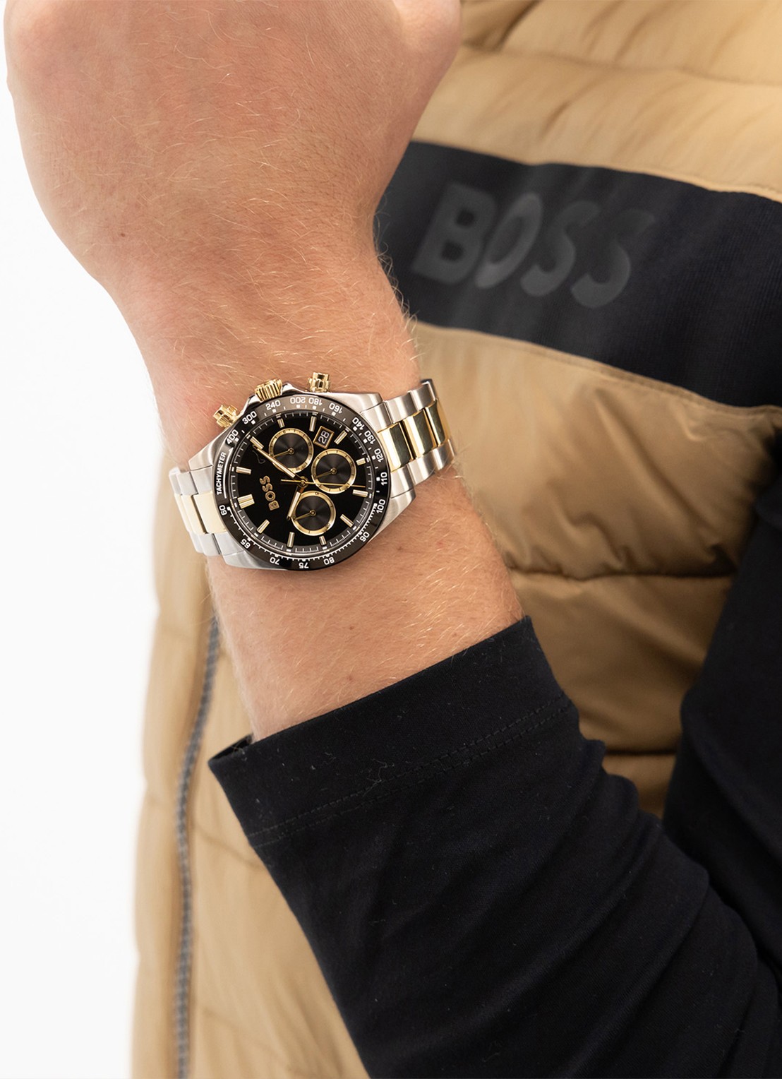 BOSS Hero 2.0 horloge HB1514269  - voorkant 4 zilver