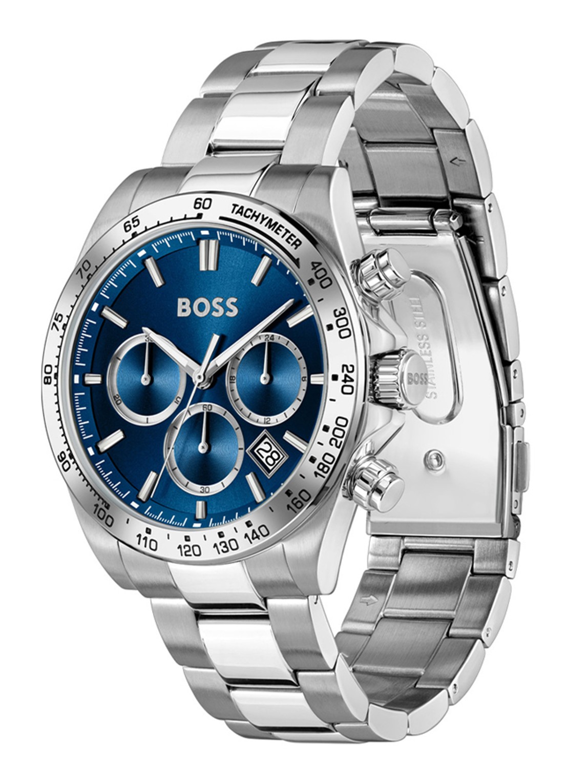 BOSS Hero 2.0 horloge HB1514315 - detail zilver