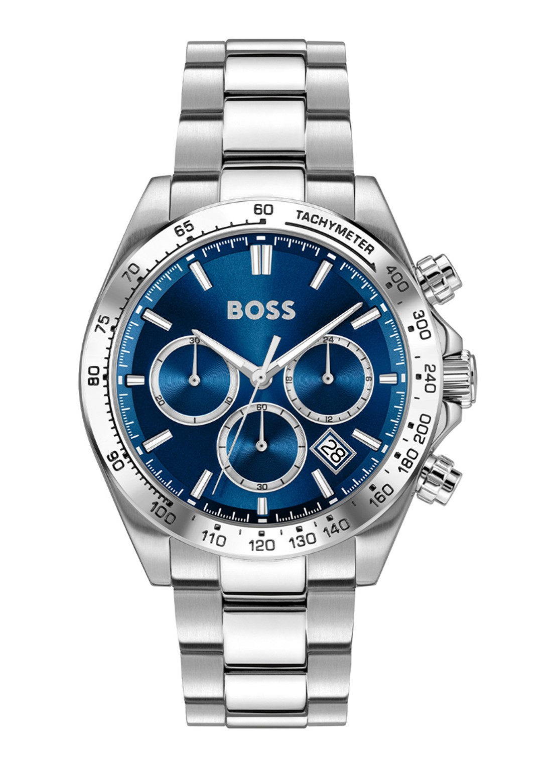 BOSS Hero 2.0 horloge HB1514315 - voorkant 3 zilver
