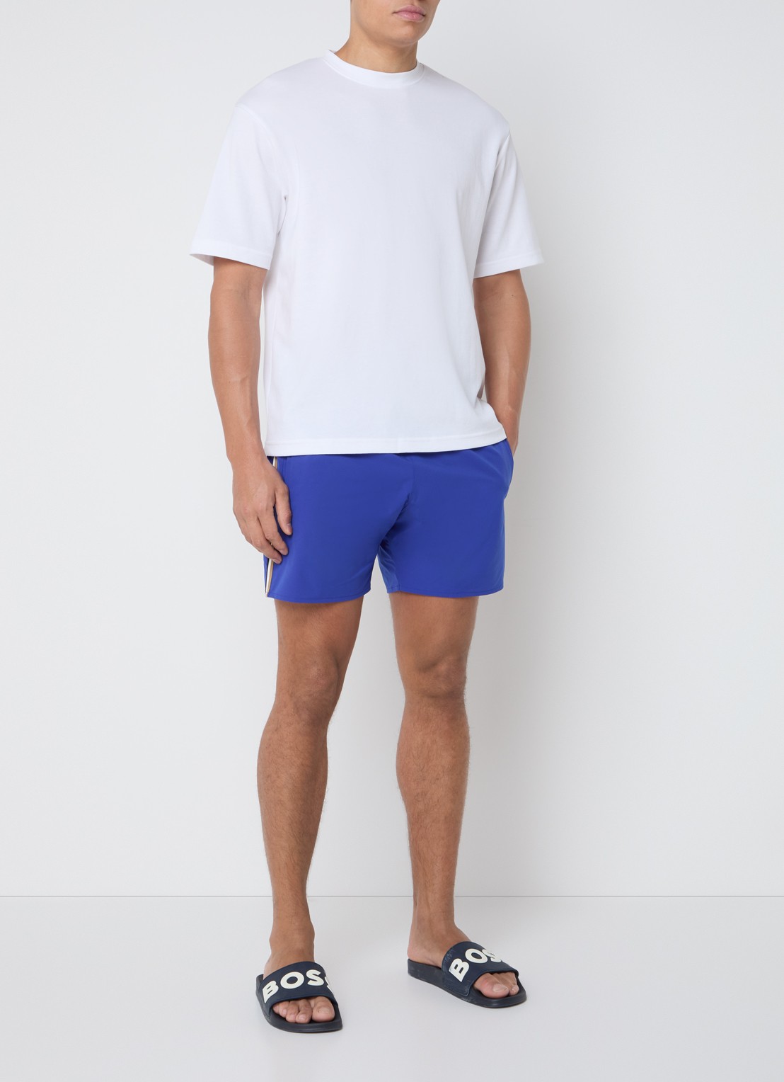 BOSS Iconic 10239741 01  100 - voorkant 2 medium blue-427 / blauw