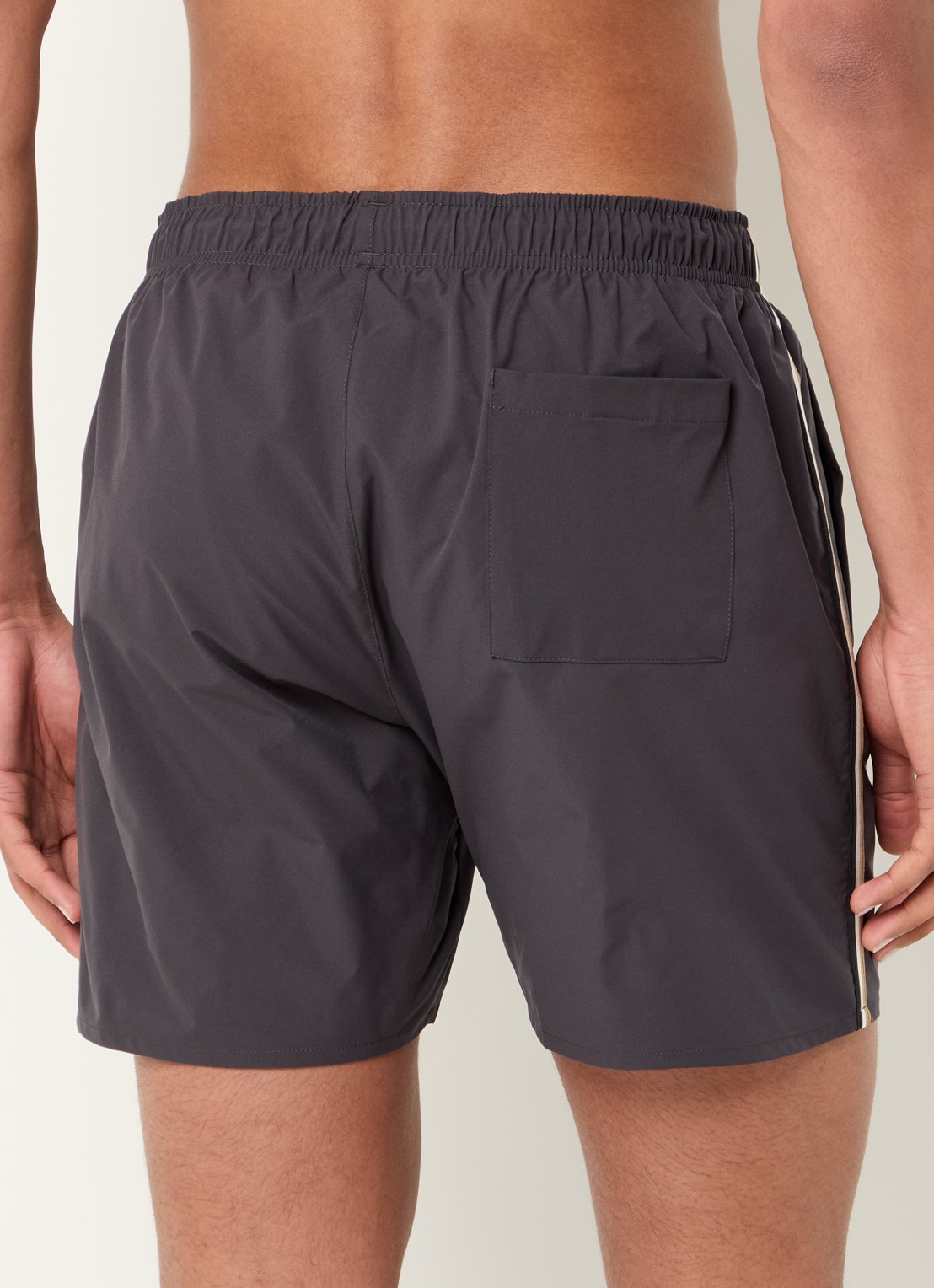 BOSS Iconic 10239741 01  100 - achterkant 4 dark grey-022 / grijs