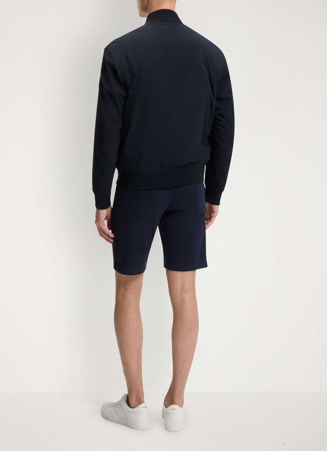 BOSS Jack met steekzakken en logo - achterkant 6 donkerblauw