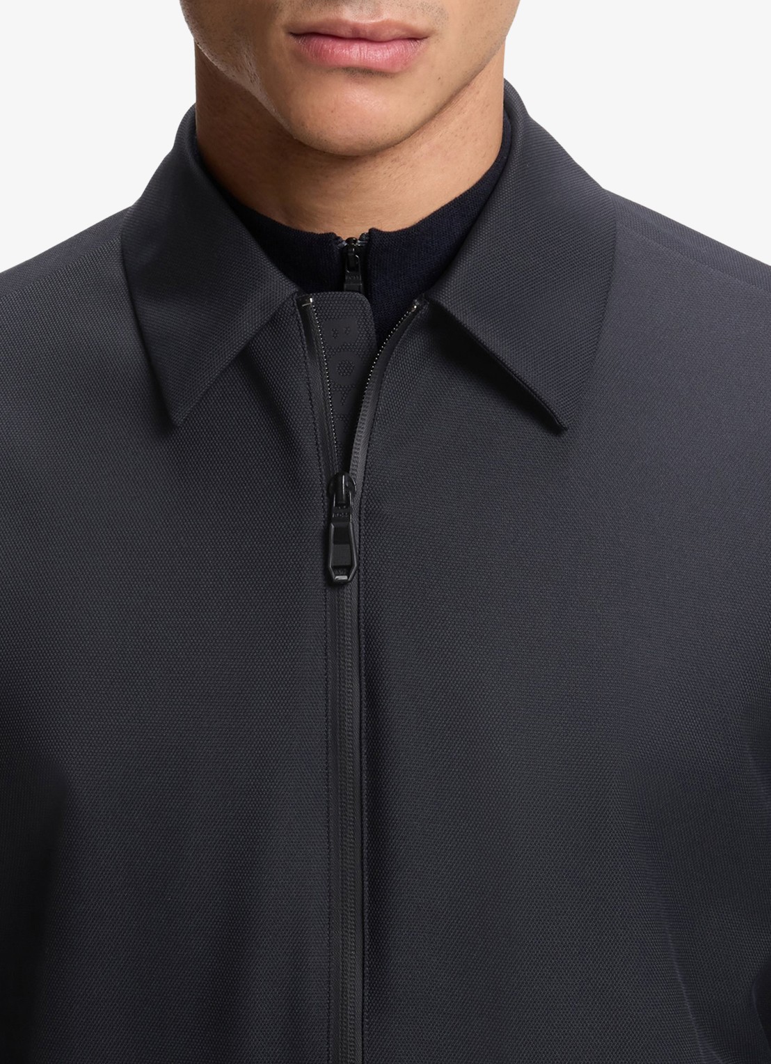 BOSS Jack met waterafstotende coating - detail 5 donkerblauw