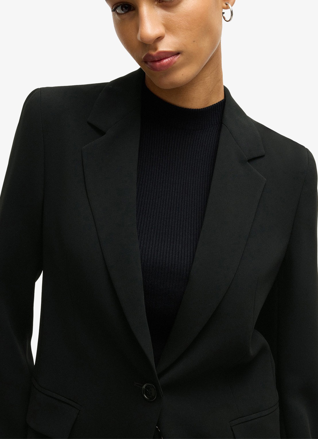 BOSS Jocaluah 10166126 01  677 - detail 3 zwart