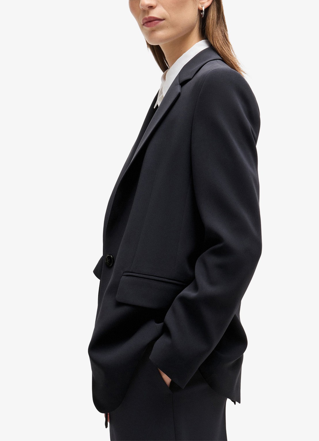 BOSS Jocaluah 10166126 01  677 - detail 2 donkerblauw