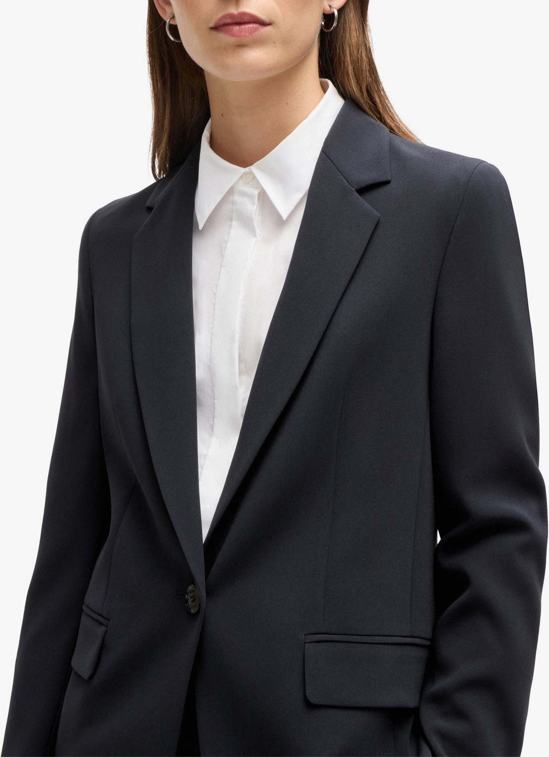 BOSS Jocaluah 10166126 01  677 - detail 3 donkerblauw