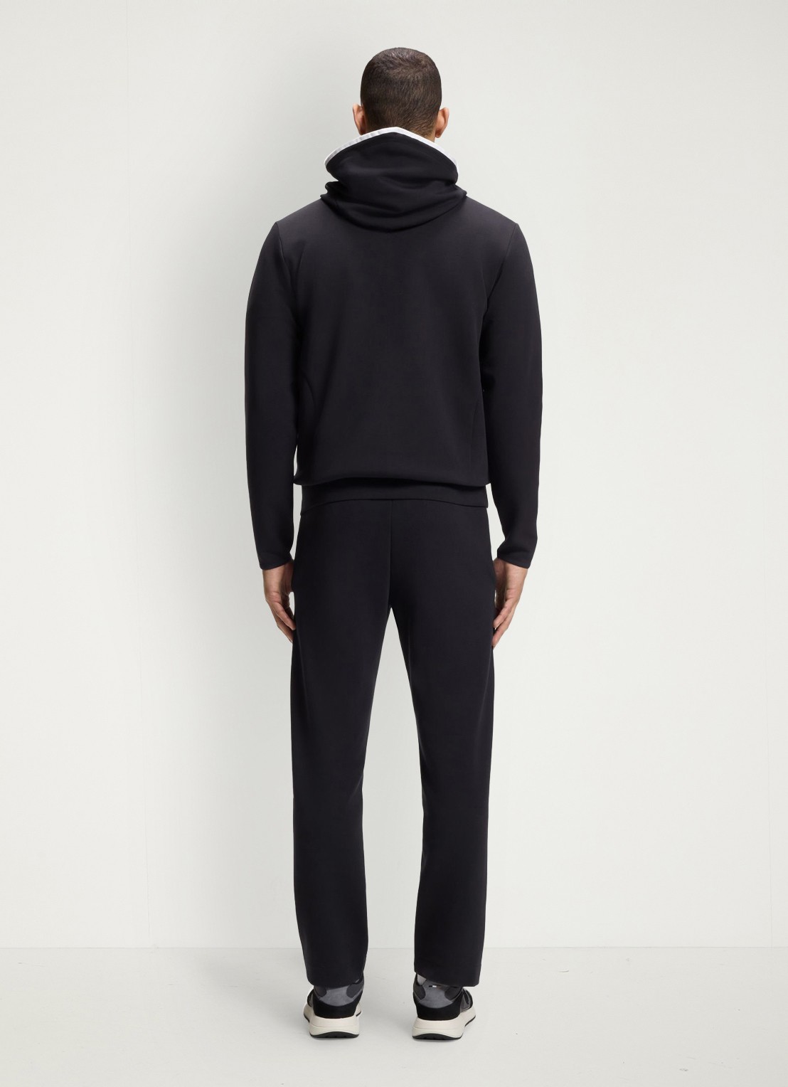 BOSS Joggingbroek met logo - achterkant 3 zwart