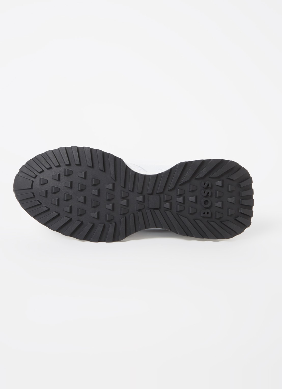 BOSS Jonah sneaker met mesh details - detail 5 gebroken wit